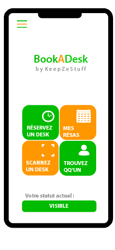 BookADesk App'