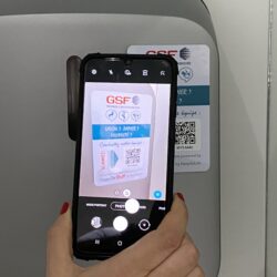 Scan d'un QR code GSF
